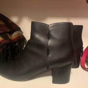 Cole Haan black Indra booties. Size 9.5